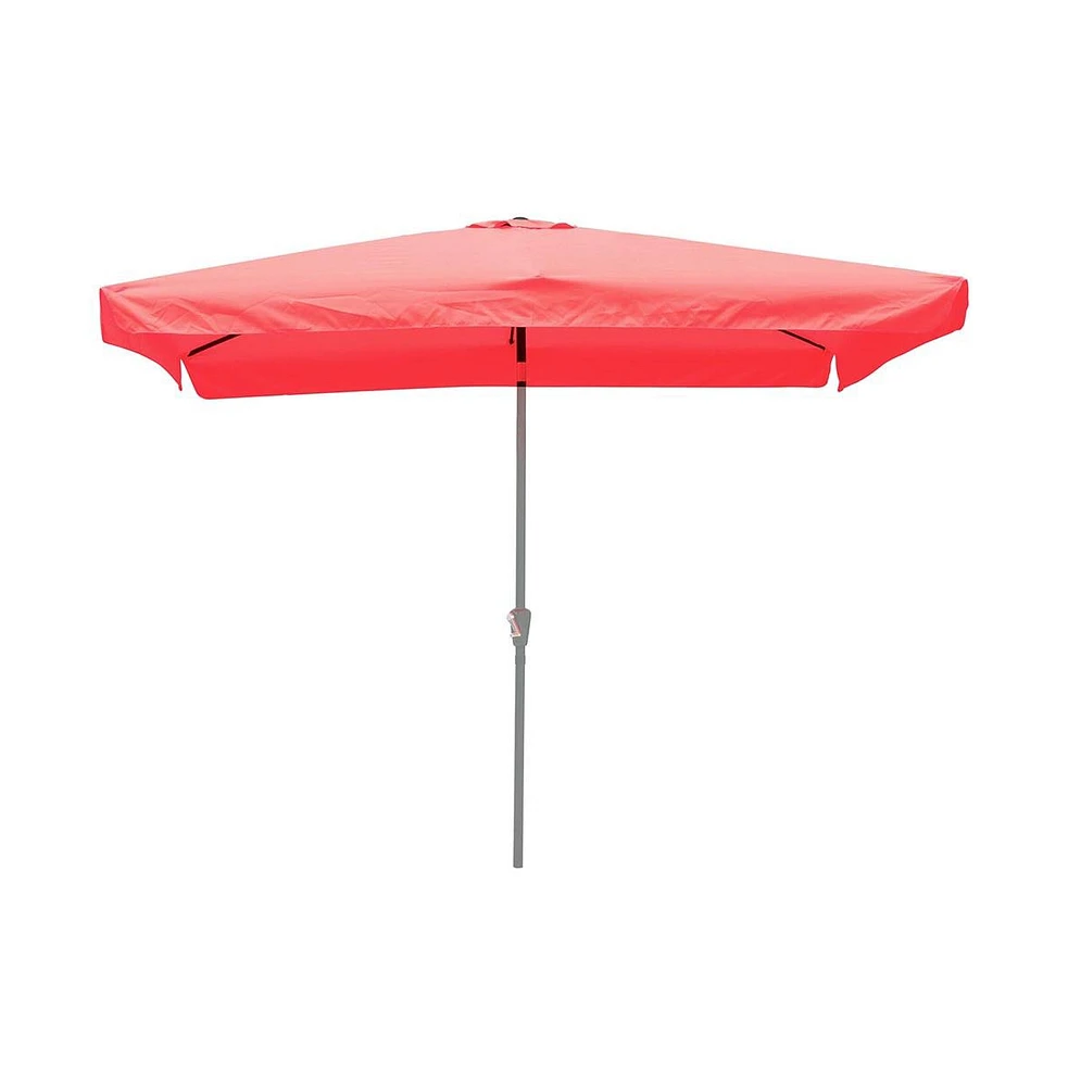 Yescom 10x6ft Universal Replacement Umbrella Canopy with Tippet Top Cover Patio Beach