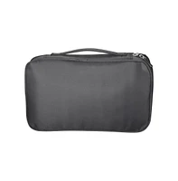 Byootique Portable Multi Brush Holder Makeup Bag Cosmetic Organizer Polyester Storage Travel Case with Belt Strap (Only Bag)