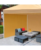 InstaHibit Sidewall UV30+ Fits 10x10ft Canopy Outdoor Picnic 1 Piece Backyard