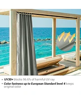 54"x84" Outdoor Curtain Panel Drape UV30+ Patio Pergola Garden Pavilion Pack