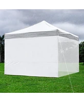 Yescom InstaHibit 10x10 Pop up Canopy 1 Sidewall Kit for Replacement Shade UV30+ Porch