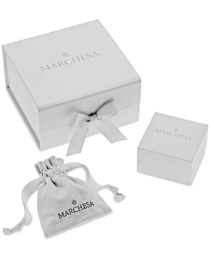 Star by Marchesa Diamond Star Wedding Band in 18k White Gold (1/8 ct. t.w.), Created for Macy's