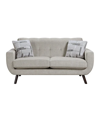 Homelegance White Label Lafael 70" Love Seat