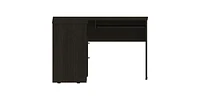 Fm Furniture Raleigh L-Shaped Desk, Two Drawers, One Shelf