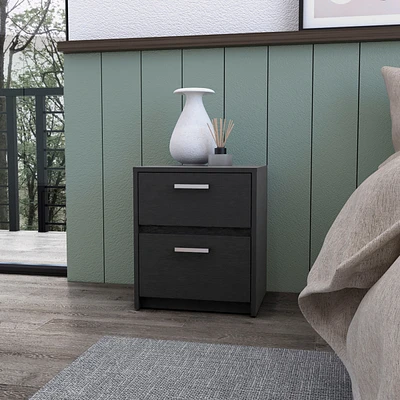 Fm Furniture Myrtle 2 Drawers Nightstand