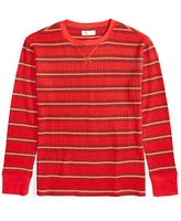 Epic Threads Little & Big Boys Nick Striped Thermal Crewneck Shirt, Created for Macy's