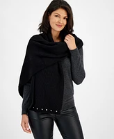 I.n.c. International Concepts Women's Studded Scarf, Created for Macy's