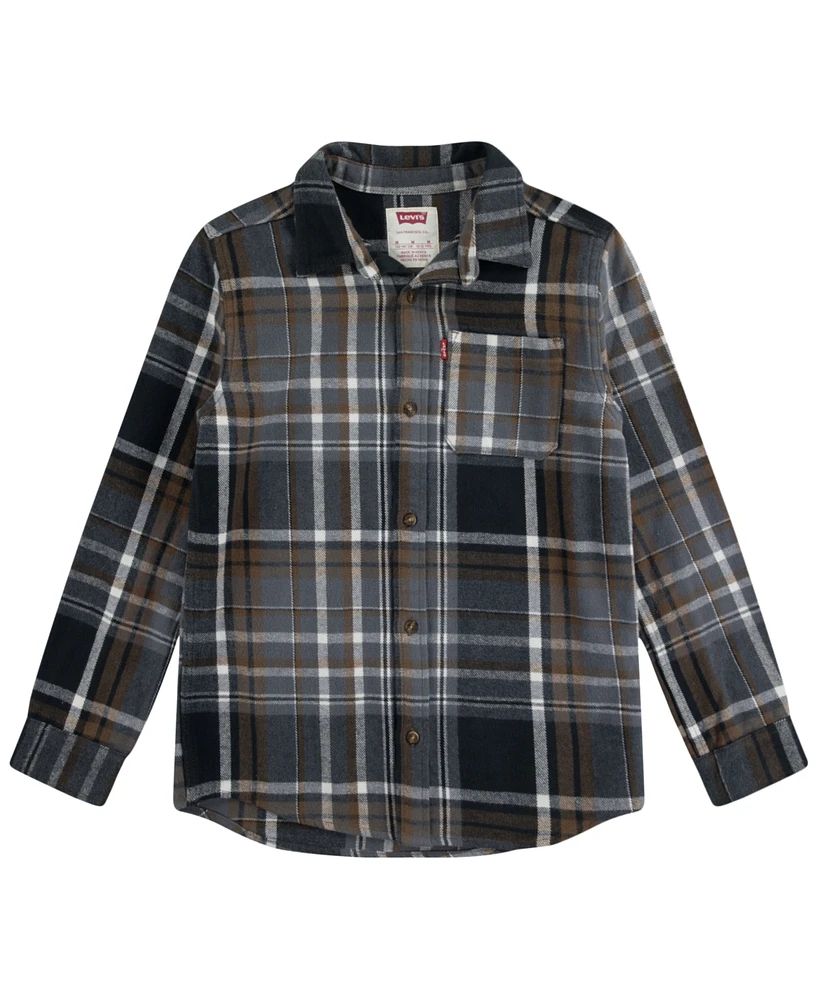 Levi's Big Boys Flannel Shirt