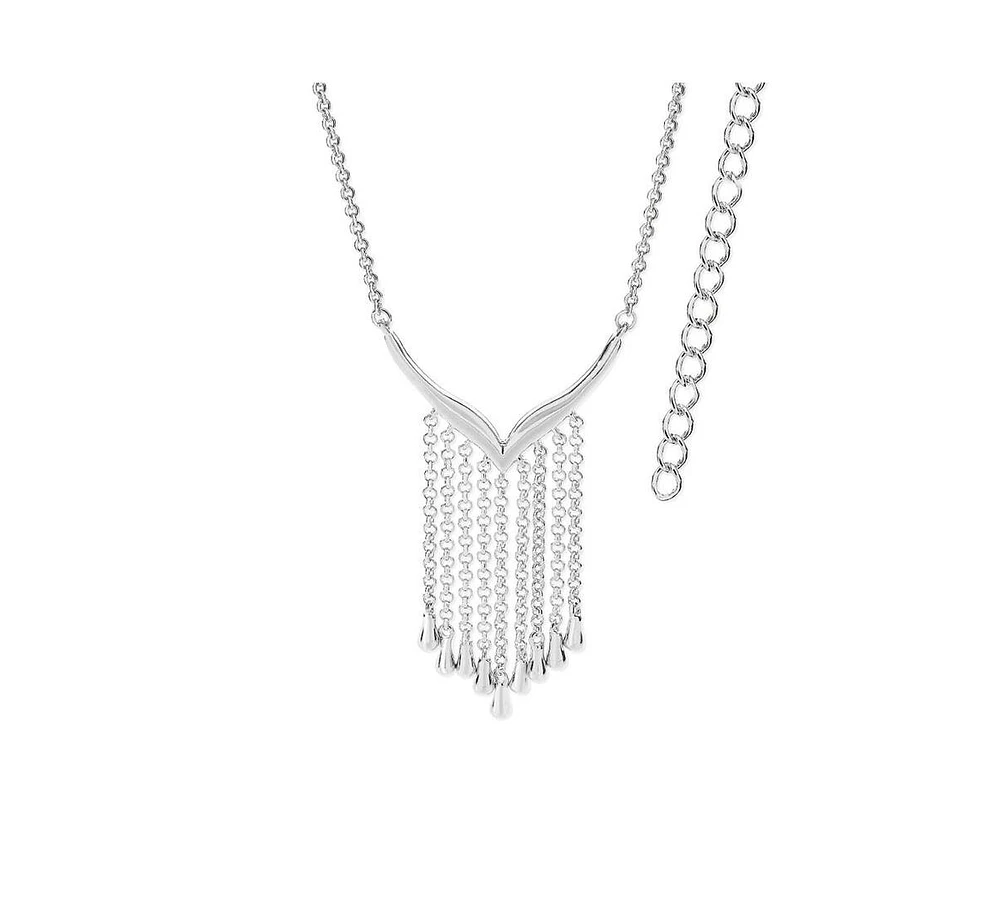 Lucy Quartermaine Waterfall V Necklace