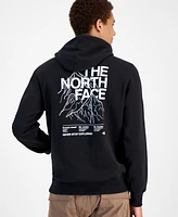 The North Face Men's Mountain Peaks Standard-Fit Printed Hoodie