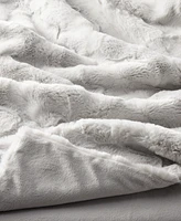 Hotel Collection Sculpted Faux Fur Throw, 50" x 60", Exclusively at Macy's