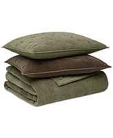 Hotel Collection Reversible Chenille 3-Pc. Coverlet Set, Full/Queen, Exclusively at Macy's