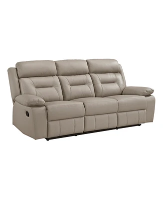 Homelegance White Label Corvallis 87" Double Reclining Sofa