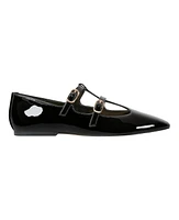 Marc Fisher Ltd Women's Evie Round Toe Dress Ballet Flats