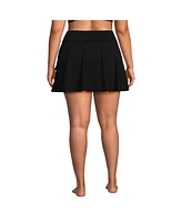 Lands' End Plus High Waisted Tulip Hem Swim Skort