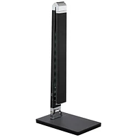 Jett Modern Desk Table Lamp 16 1/2" High with Usb Charging Port and Nightlight Led Black Aluminum Touch On Off Dimmer for Bedroom House Bedside Nights