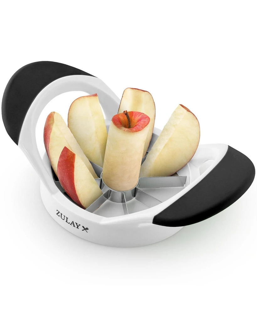 Zulay Kitchen Apple Corer and Slicer With 8 Sharp Blades