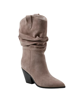 Marc Fisher Ltd Women's Myleea Slouchy Pointy Toe Dress Boots