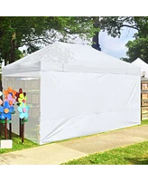 Instahibit 1 Pack Side Wall for 10x15 Ft Ez Pop Up Canopy Tent UV50+ Lawn Sun