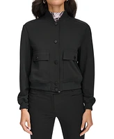 Calvin Klein Women's Stand-Collar Long-Sleeve Jacket