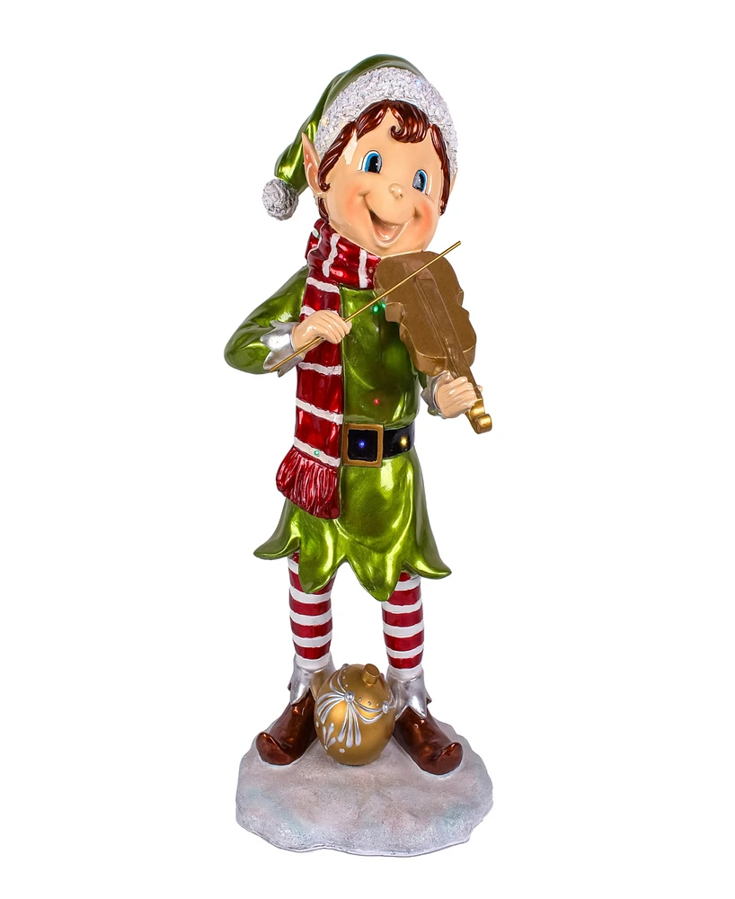 National Tree Company Pre-Lit Fiddle Playing Pixie Elf 3 ft