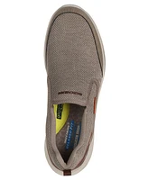 Skechers Men's Relaxed Fit: Slade - Lucan Laceless Slip-On Casual Sneakers