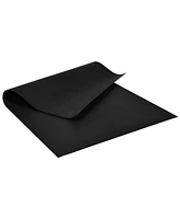 Slickblue Large Yoga Mat 6x4x8 Thick Workout Mats-Black