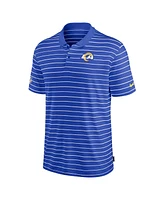 Nike Men's Royal Los Angeles Rams 2022 Sideline Lock Up Victory Performance Polo