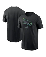 Nike Men's Black Tampa Bay Rays 2024 City Connect Large Logo T-Shirt