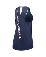 Nike Women's Navy St. Louis Cardinals 2024 City Connect Criss Cross Performance Tank Top