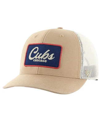 '47 Brand Men's Khaki Chicago Cubs Glory Daze Trucker Adjustable Hat