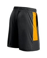 Fanatics Men's Black Pittsburgh Pirates Win the Match Defender Shorts