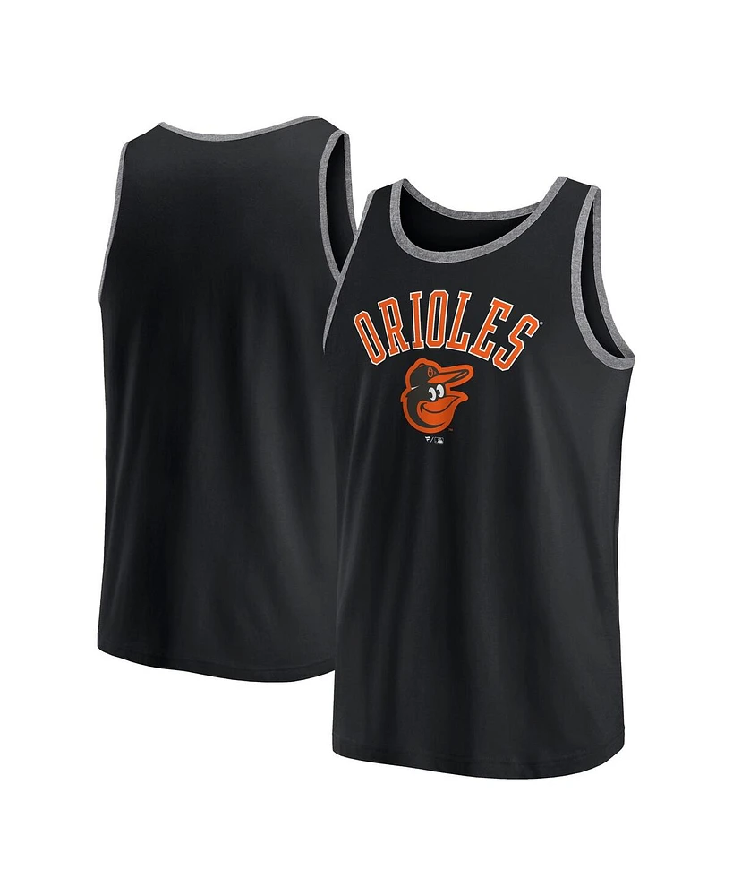 Fanatics Men's Black Baltimore Orioles Bet Tank Top