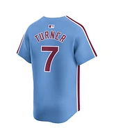 Nike Men's Trea Turner Light Blue Philadelphia Phillies Alternate Limited Player Jersey