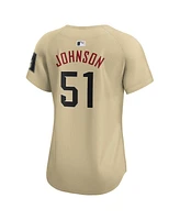 Nike Women's Randy Johnson Sand Arizona Diamondbacks City Connect Retired Player Jersey