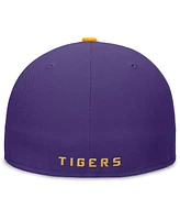 Nike Men's Purple/Gold Lsu Tigers Performance Fitted Hat