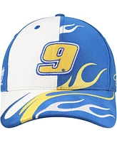 Hendrick Motorsports Team Collection Men's Blue Chase Elliott Flame Adjustable Hat