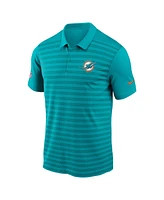 Nike Men's Aqua Miami Dolphins 2024 Sideline Victory Performance Polo