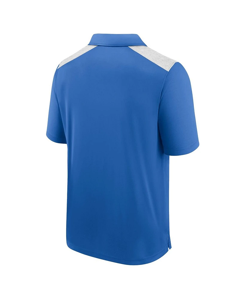 Fanatics Men's Blue Detroit Lions Primary Polo