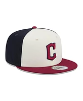 New Era Big Boys and Girls White/Red Cleveland Guardians 2024 City Connect 9FIFTY Snapback Hat