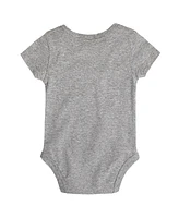 Fanatics Baby Boys and Girls Heather Gray Edmonton Oilers 2024 Western Conference Champions Locker Room Bodysuit