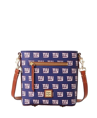 Dooney Bourke New York Giants Signature Small Zip Crossbody Purse