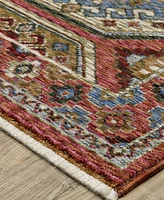 Oriental Weavers Hastings HA05R 2'3x7'6 Runner Area Rug