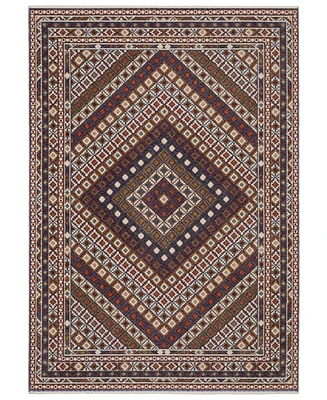 Oriental Weavers Hastings HA08B 3'10x5'5 Area Rug