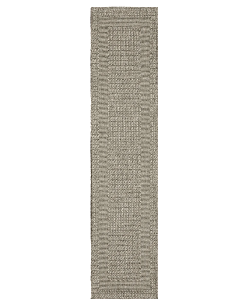 Oriental Weavers Caicos CA05A 1'10x7'6 Runner Area Rug