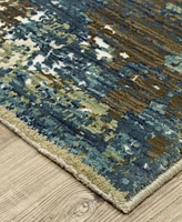 Oriental Weavers Reed RE06A 2'3x7'6 Runner Area Rug