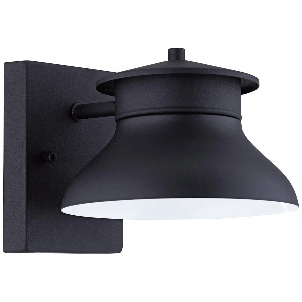 John Timberland Danbury Modern Industrial Outdoor Wall Light Fixture Led Black Steel 5" Dark Sky Design for Exterior House Porch Patio Outside Deck Ga