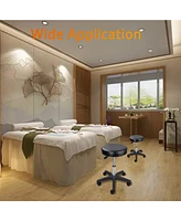 17-22" Hydraulic Rolling Swivel Stool Adjustable Tattoo Facial Massage Spa Salon Barber