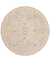 Safavieh Blossom Ii BLM701 6'x6' Round Area Rug