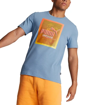 Puma Men's Summer Nights Logo Graphic T-Shirt